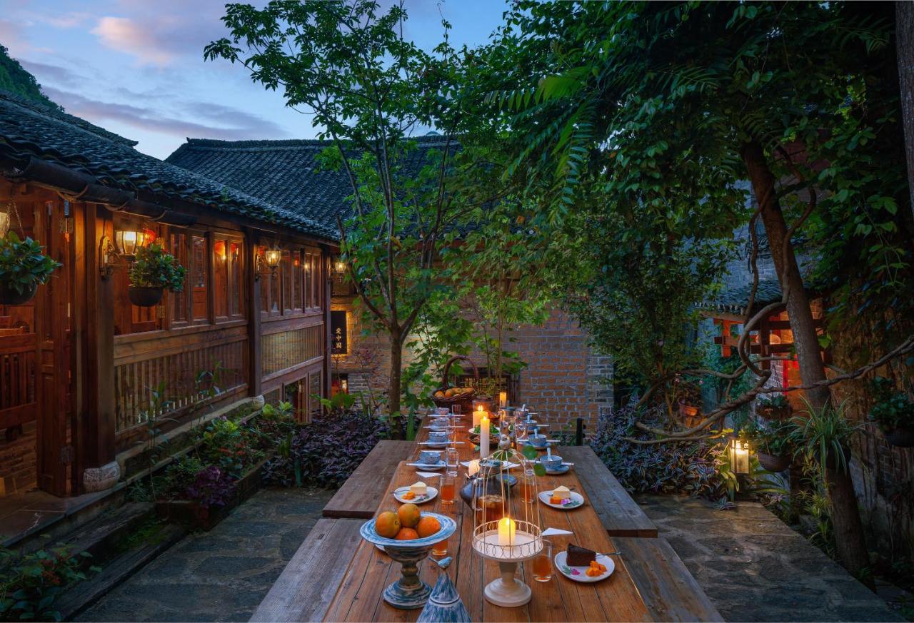 Hostal Yangshuo Secret Garden Exterior foto